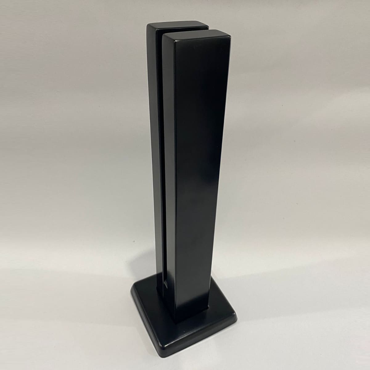 TORRE FENDA DE 30CM INOX PRETO