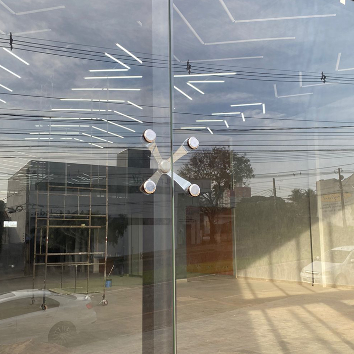 SPIDER GLASS PARA FACHADA DE VIDRO