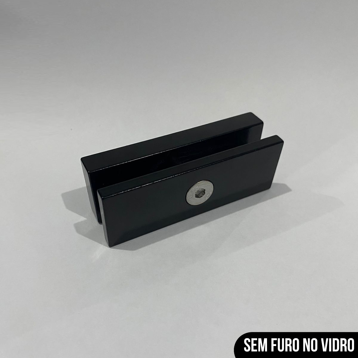 UNIÃO DE VIDRO RETA 