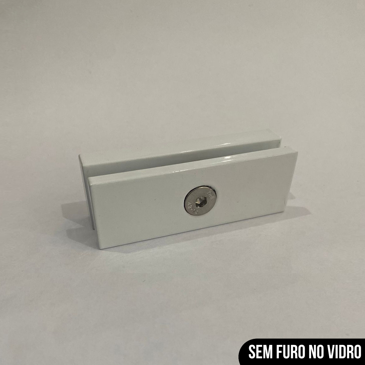 UNIÃO DE VIDRO RETA 